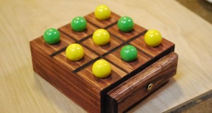 Marble Tic-Tac-Toe Game