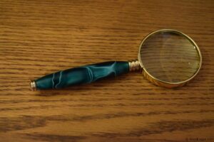 Turned Magnifying Glass