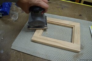 Picture Frame Sanding