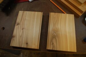 Window Birdhouse Side Grooves