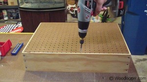 Benchtop Sander Table Assembly Top