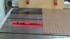 Benchtop Sander Table Rough Cut Pegboard