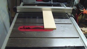 Benchtop Sander Table Rough Cut Sides