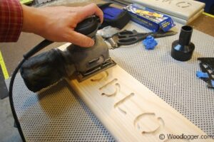 Signmaking Sanding