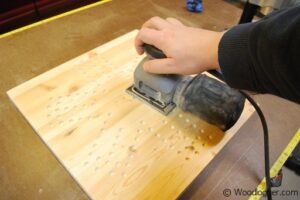 Marble Game Board Sanding