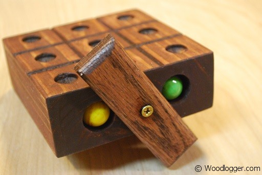 Marble Tic-Tac-Toe Board