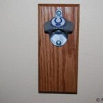 Bottle Opener Magnetic Catch Finished