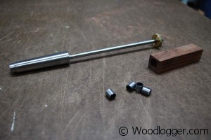 Wood Razor Blank Mandrel