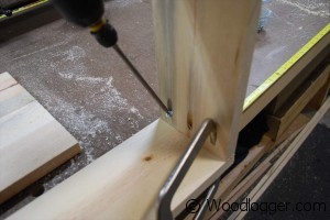 Bed Bench Frame Assembly