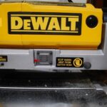 Dewalt DW734 Planer Front