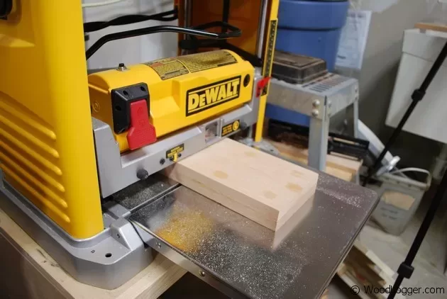 Dewalt DW734 Planer Review WoodLogger