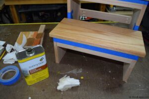 Step Stool Finishing