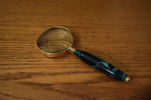 Turned Magnifying Glass